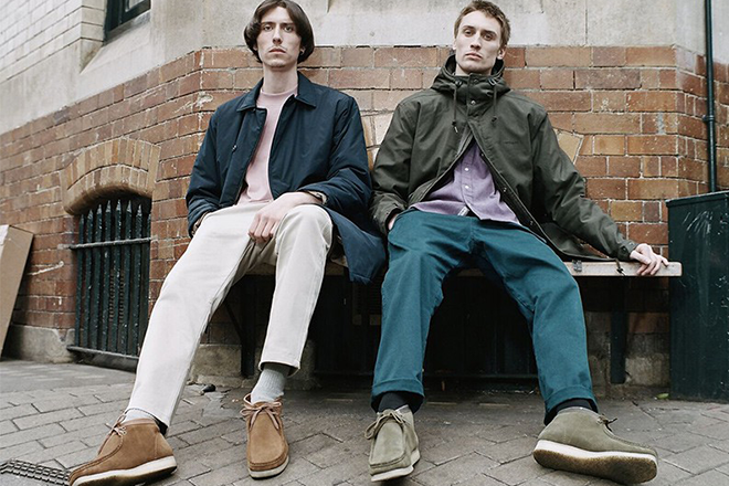 Carhartt WIP has collaborated with Clarks Originals to rework the iconic Wallabee
