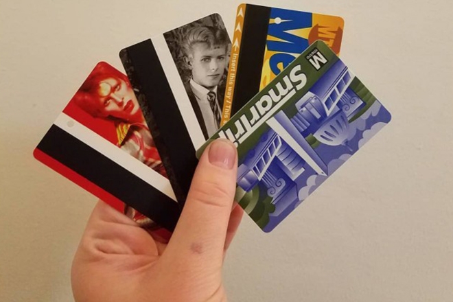 David Bowie MetroCards hit the NYC Subways