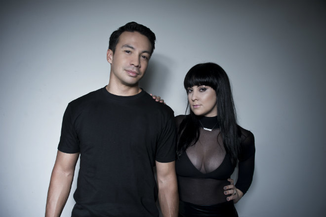 Laidback Luke B2B Gina Turner in The Lab LA