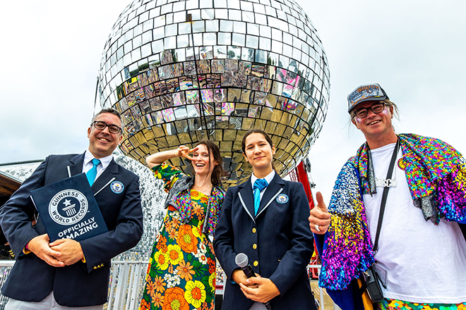 Camp Bestival breaks Guinness World Record for largest disco dance