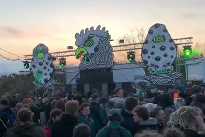 Four people hospitalised following 1000-strong illegal rave in South ...