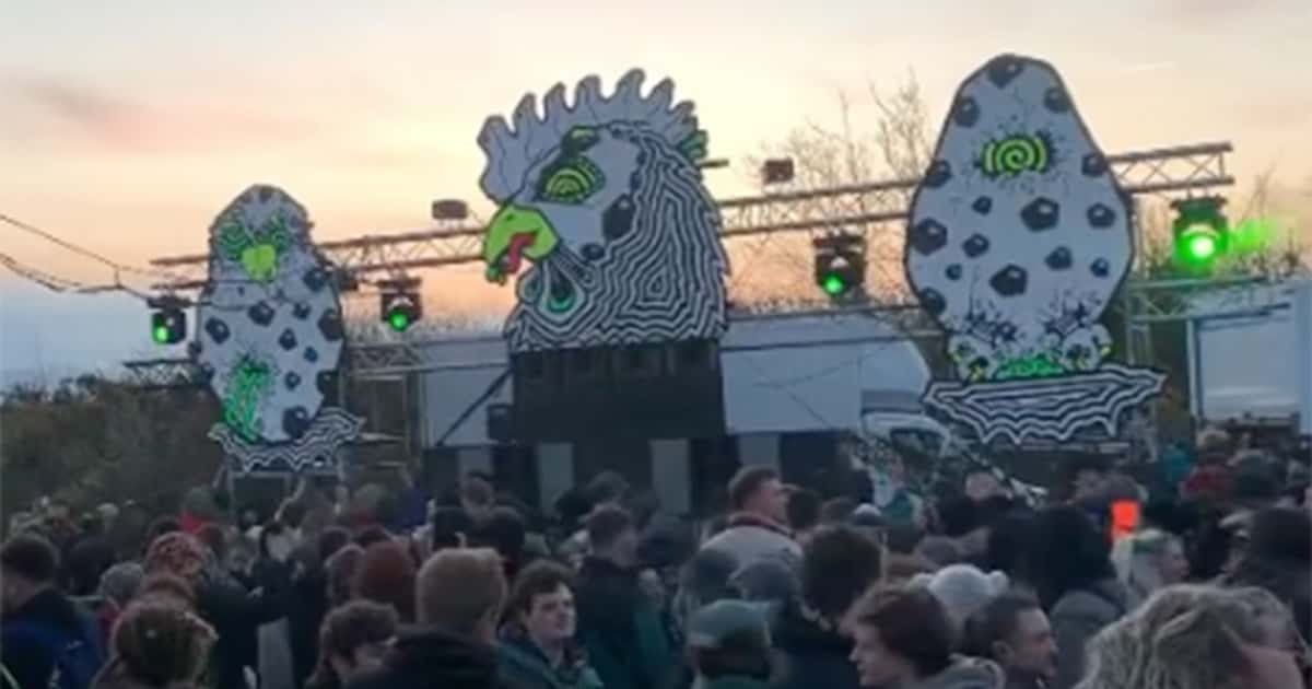 Baseline Rave Four people hospitalised following 1000-strong illegal rave in South ...