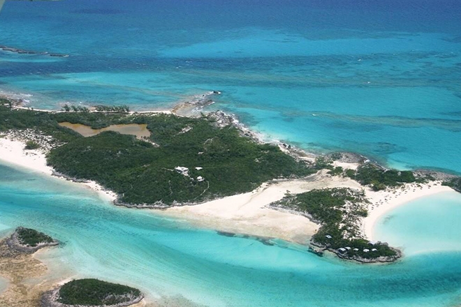 The private island in the Fyre Festival promo is for sale