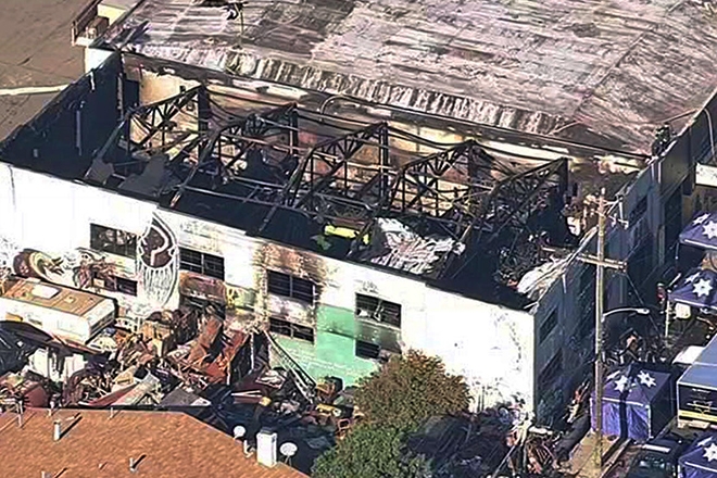 Ghost Ship landlord to receive $3.1 million insurance payout