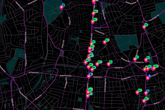 Hackney Council launches "Night Map" of borough-wide nightlife amenities