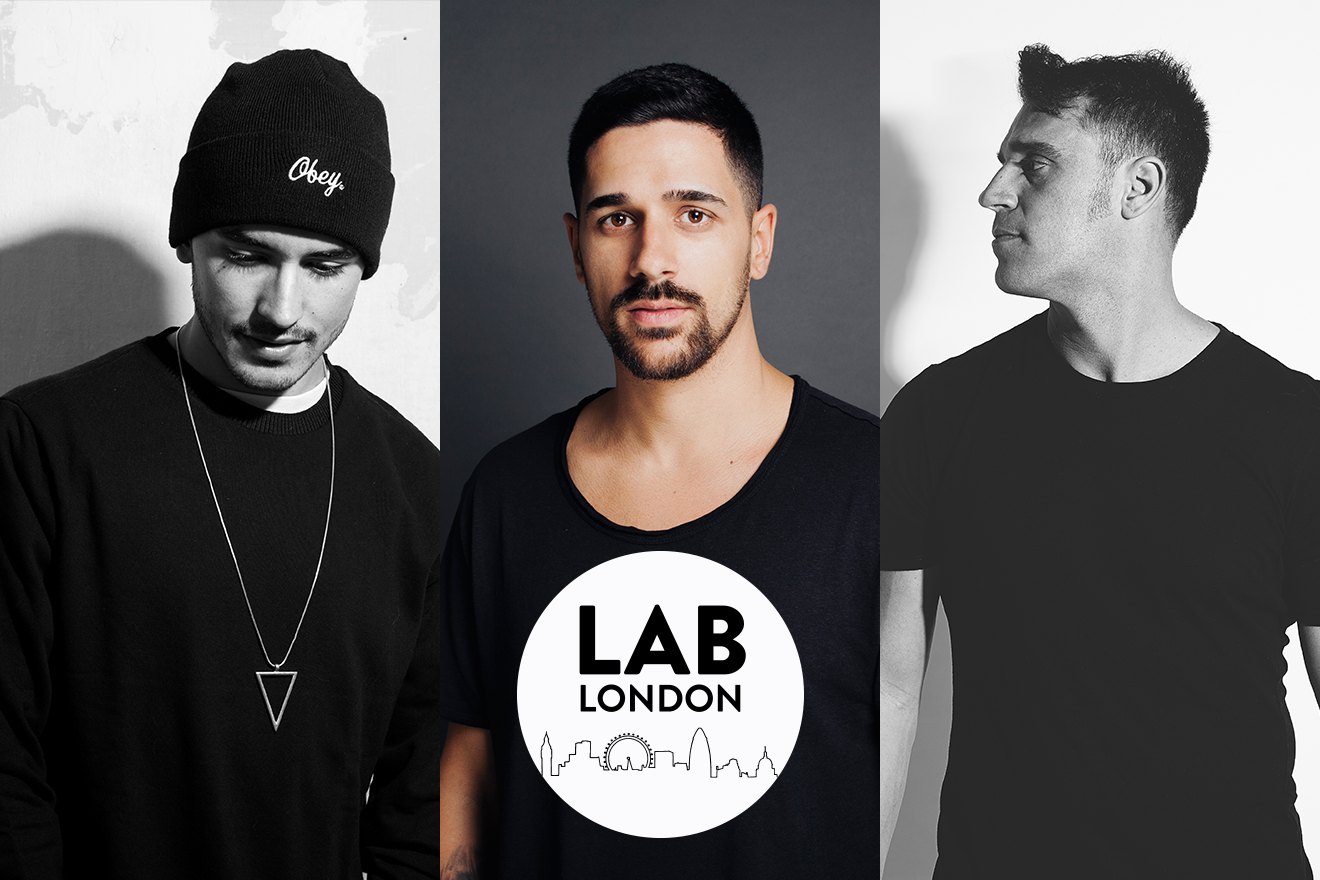 Cuartero, Hector Couto & German Brigante in The Lab LDN