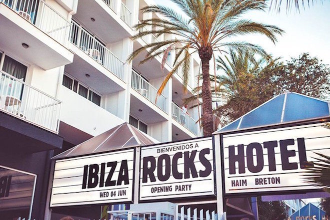 Ibiza Rocks Hotel has been temporarily suspended