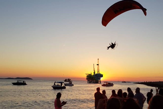 An oil rig is going to block Ibiza’s iconic sunset