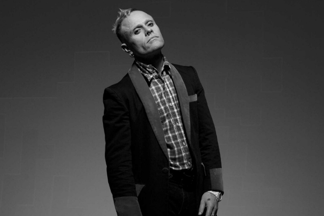 Versace paid tribute to The Prodigy's Keith Flint at Milan Fashion Week