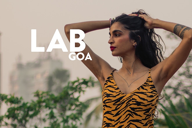 Kiss Nuka in The Lab Goa