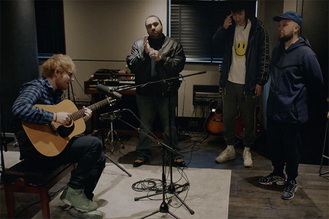 Ed Sheeran and Kurupt FM team up for Comic Relief