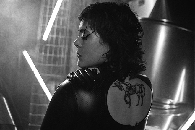 Listen to the devilishly dark and rebellious first track from Louisahhh's debut album