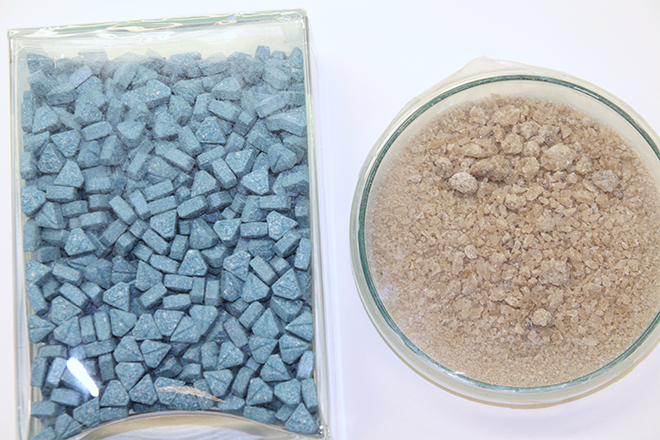 New Zealand authorities believe 4kg of MDMA was flushed down a toilet