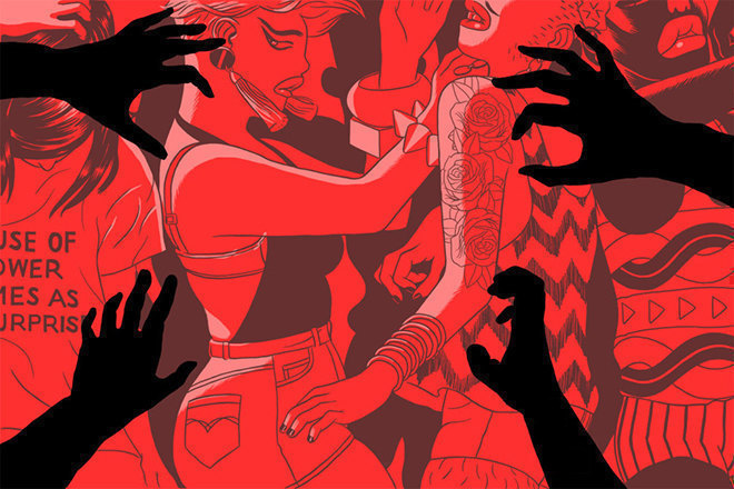 New survey reveals 9 in 10 female students have been groped in a nightclub