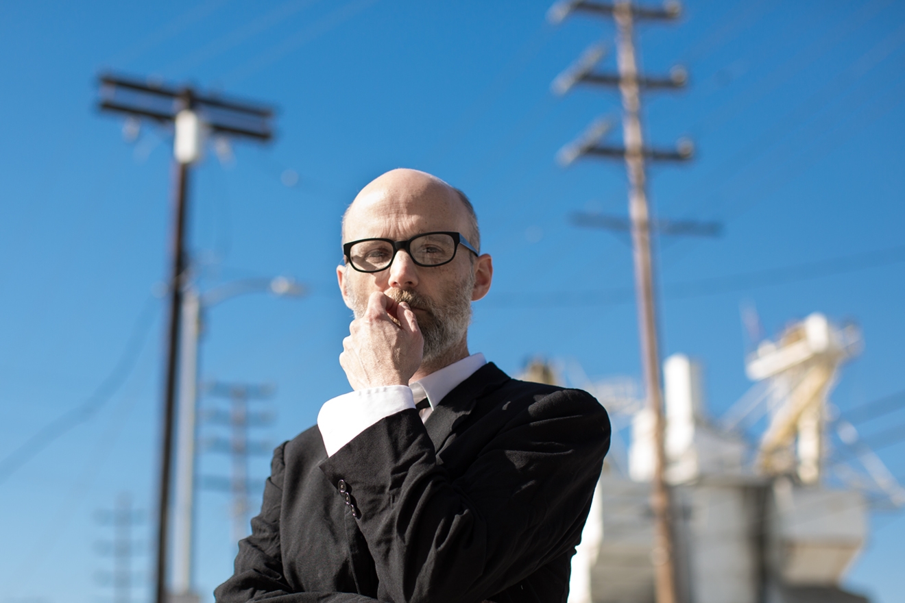 Moby reveals brushing his penis on Donald Trump