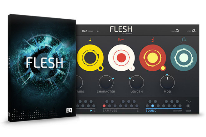Native Instruments introduces Flesh performance synth