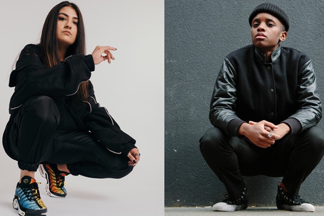 SHERELLE and NAINA mint Hooversound with split Hyroglifics & Sinistarr EP