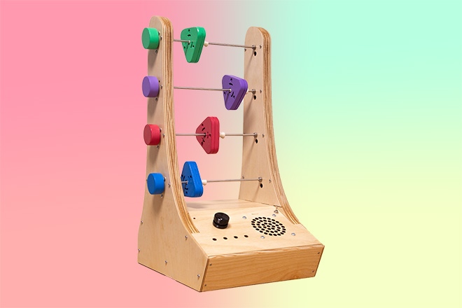 Student builds abacus-inspired synth for thesis, the Abacusynth