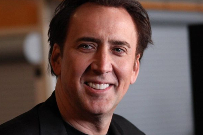 Nicolas Cage searched for the Holy Grail at Glastonbury
