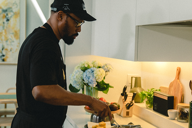 Win a bottle of Ballantine’s and Flying Goose sriracha sauce signed by RZA