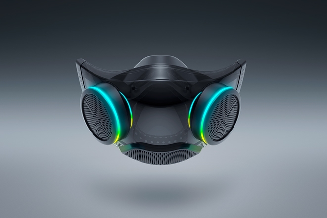 This voice-amplifying face mask is perfect for raving in the apocalypse