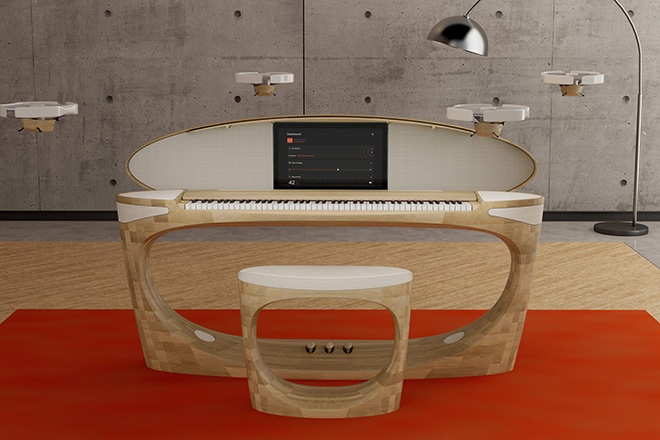 Roland announces "360 degree" piano concept complete with flying speakers