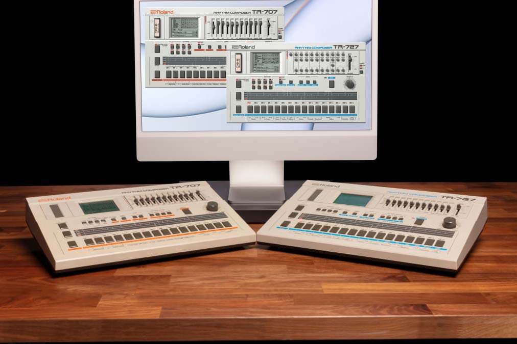 The Roland TR-727 and 707 have been added to Roland Cloud