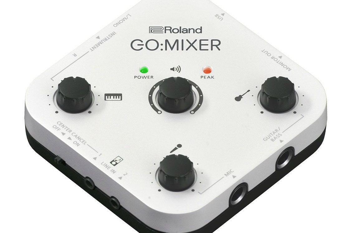 Record on-the-move with Roland's new mixer