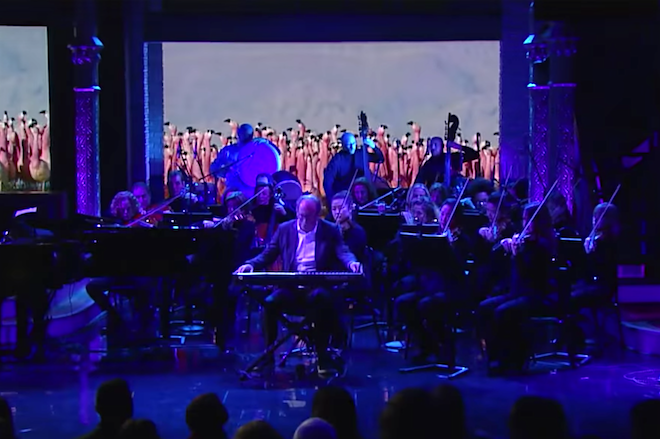 Hans Zimmer performs the Planet Earth II score on The Late Show with Stephen Colbert