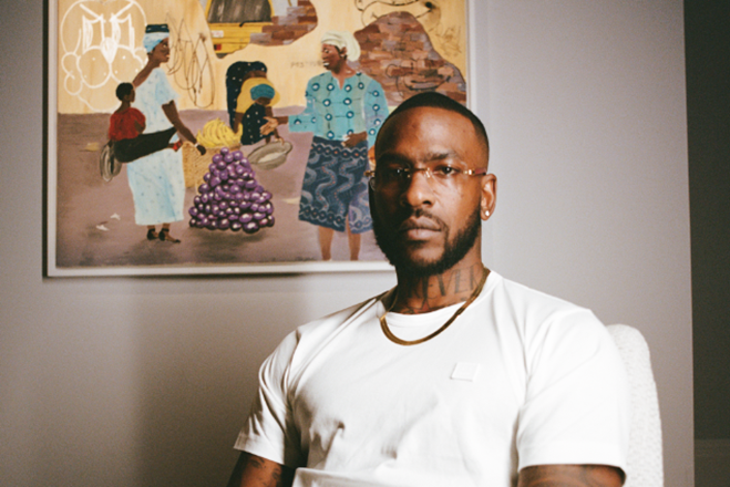 Skepta is auctioning off his own painting at Sotheby's