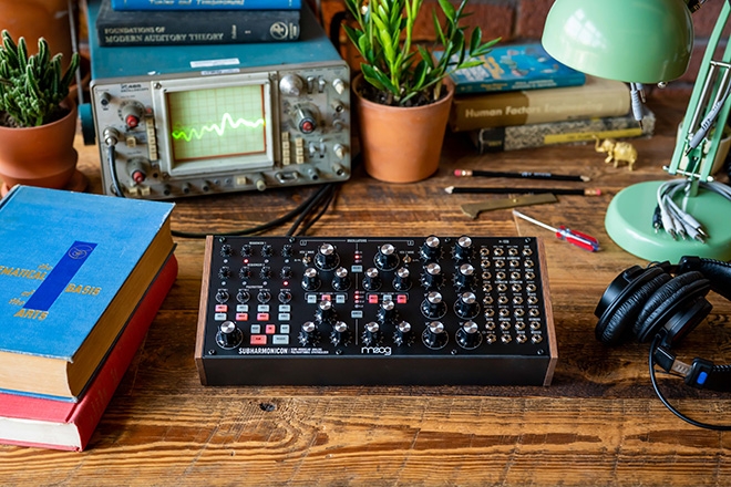 Moog unveils new synth called the Subharmonicon