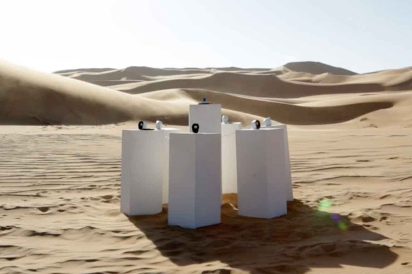 New art installation in the desert plays Toto's 'Africa' for “all eternity”
