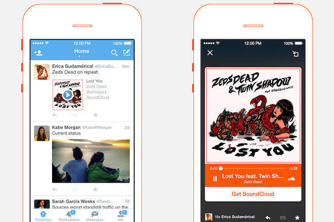 SoundCloud has integrated with Twitter Moments