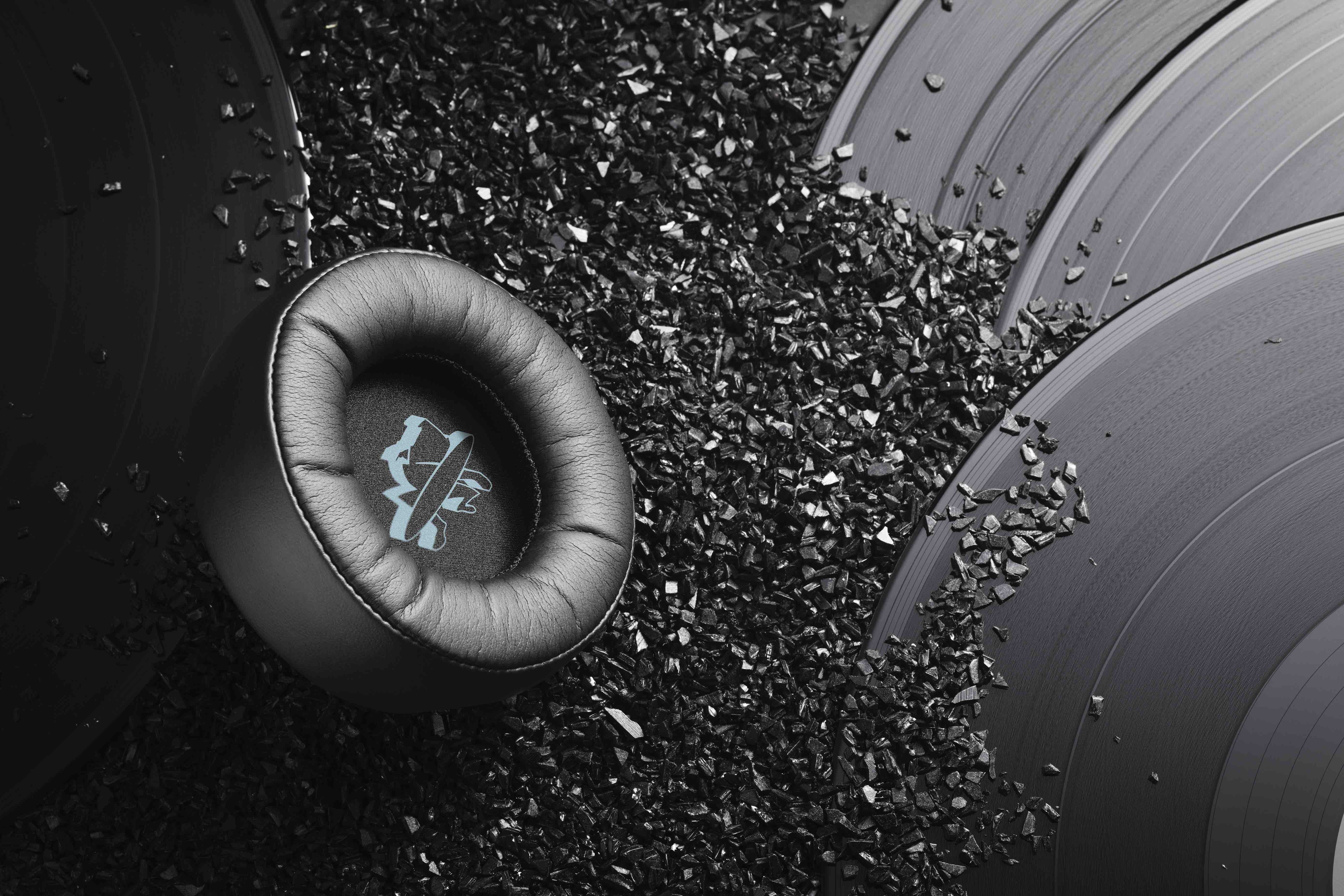 You can now buy headphones made out of recycled vinyl
