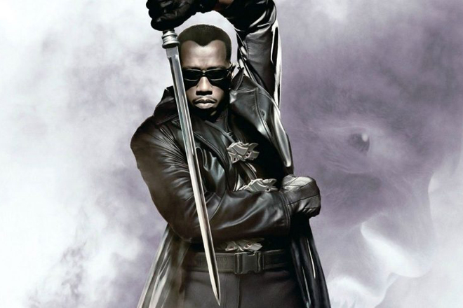 The studio that made Blade wanted to make the character white
