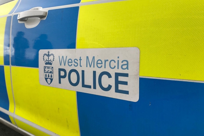 Police shut down an illegal rave of around 70 people in Telford