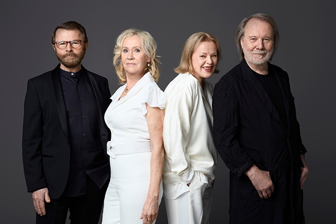 ABBA reunite to collect knighthood in Stockholm