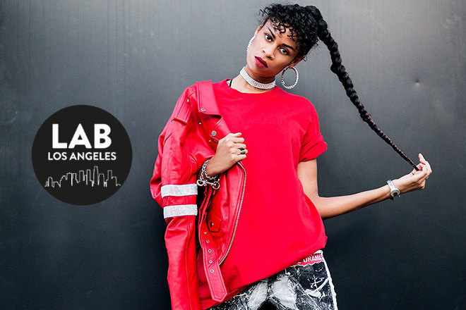 AlunaGeorge for International Women's Day in The Lab LA