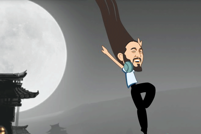 Steve Aoki becomes a Speedy Ninja in new mobile game