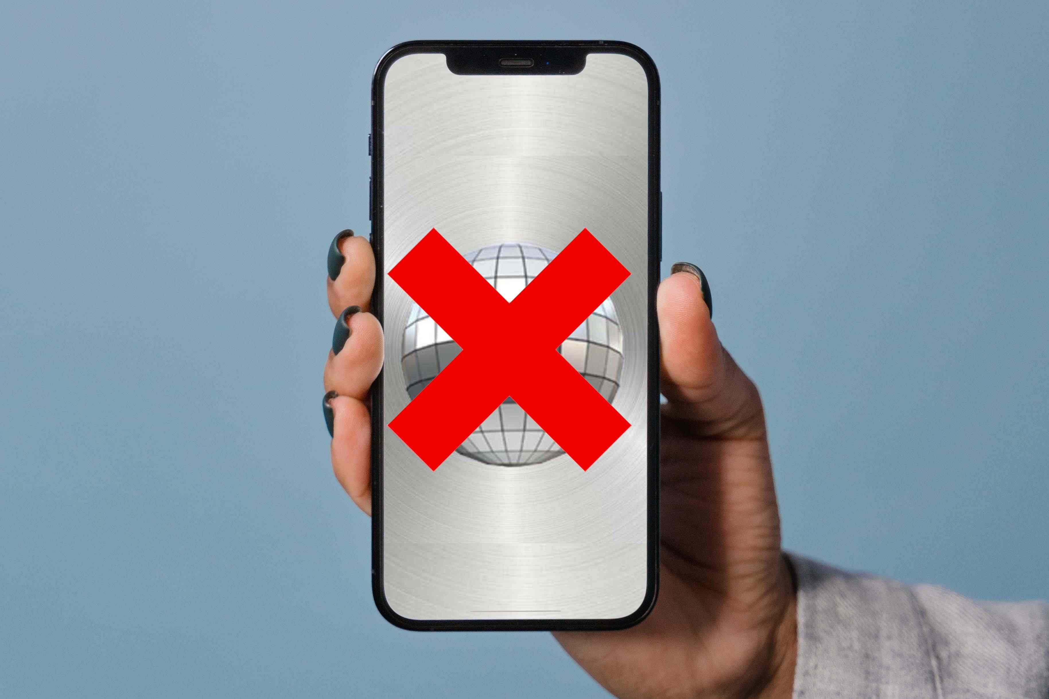 Apple has removed the disco ball emoji