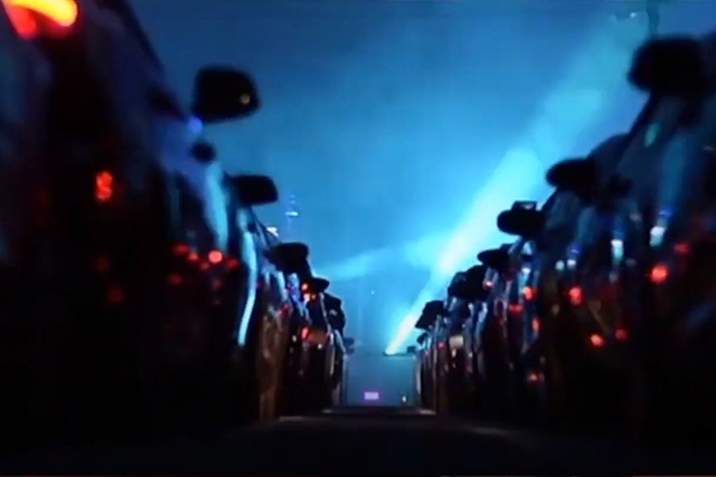 The US' first-ever drive-in festival is being held in Arizona