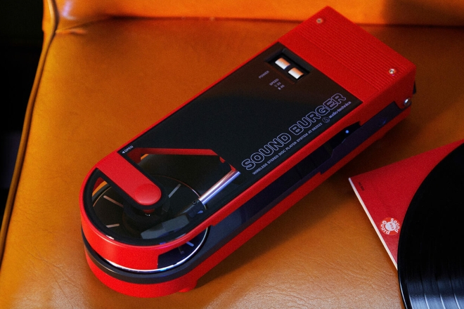 ​Audio-Technica release Sound Burger, the portable Bluetooth record player