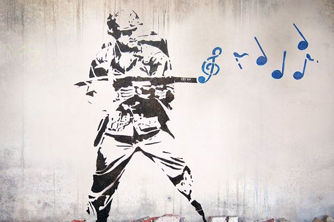 Banksy is going to be DJing at festivals this summer