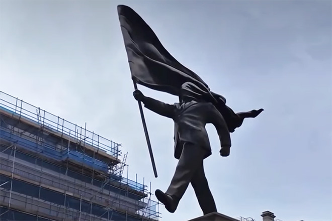 Suspected new Banksy work appears in Central London