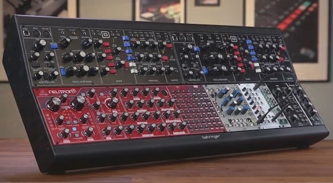 Behringer unveils Eurorack case and new Moog modules