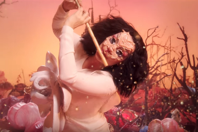Björk releases music video for her single 'Utopia'