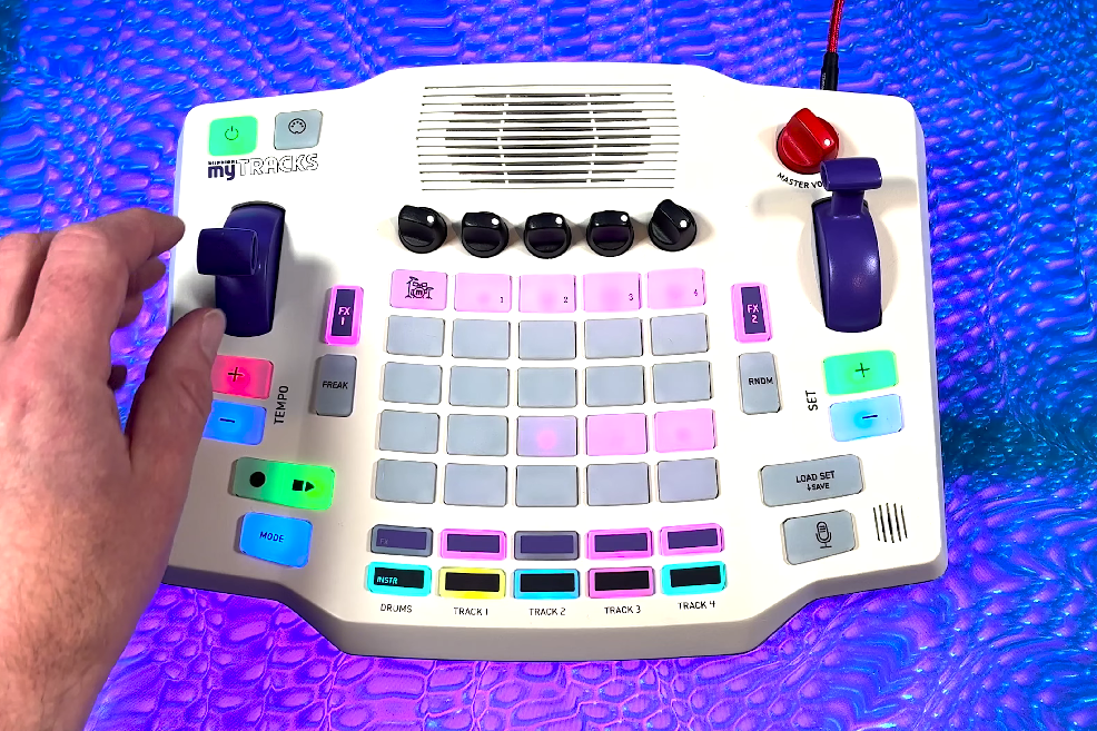 Blipblox unveils MPC-style sampler and synth for kids, myTRACKS