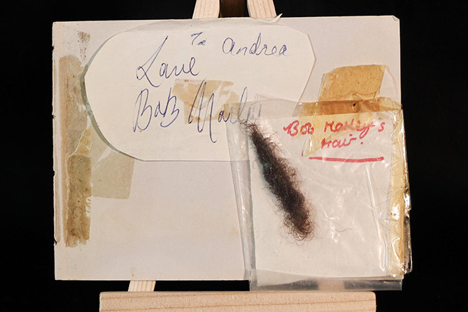 Bob Marley’s dreadlock could fetch up to £25,000 at auction