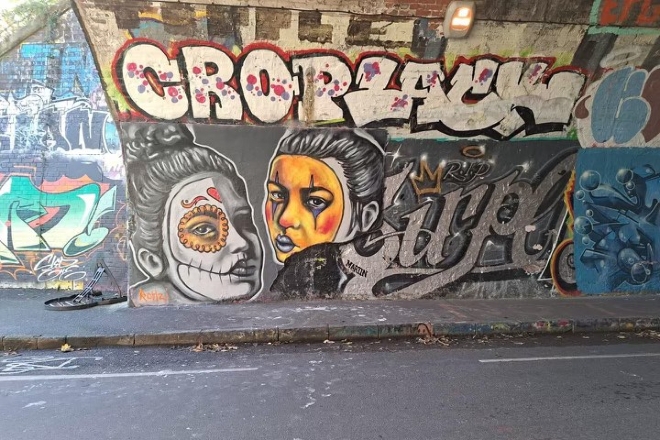 ​Mural for late Bristol rapper SirPlus painted over by mistake