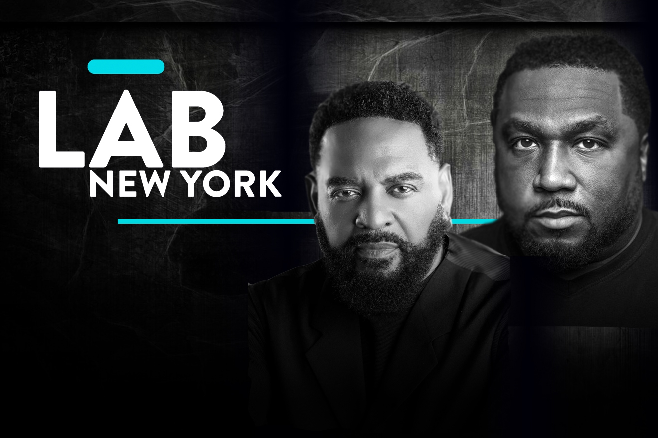 Chuck Roberts and Terry Hunter in The Lab NYC